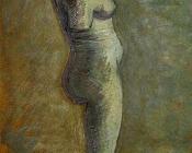 文森特 威廉 梵高 : 女性躯干的石膏雕像